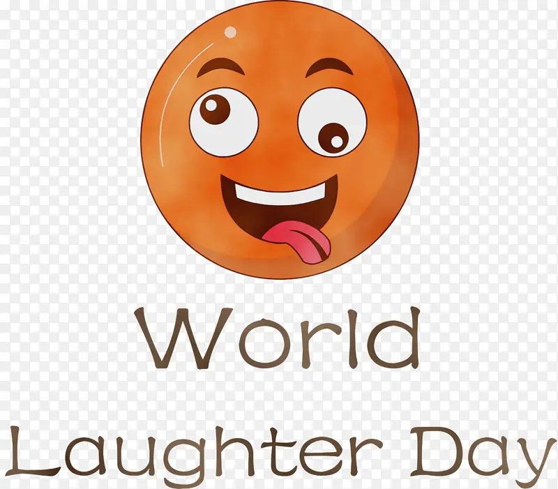世界欢笑日 欢笑 水彩画PNG图片素材下载_图片编号7185969-PNG素材网