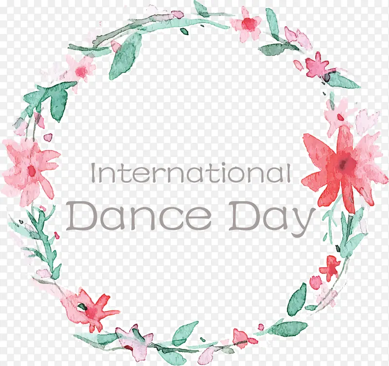 国际舞蹈日 花卉设计 叶子