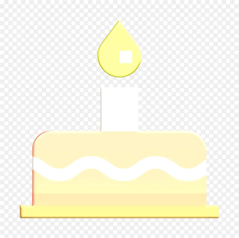 蛋糕图标 生日派对图标 徽标