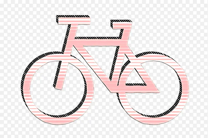 交通图标 自行车图标 自行车车轮