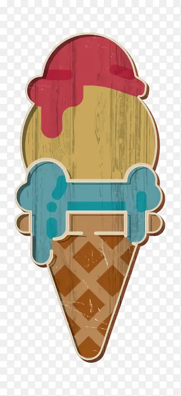 冰淇淋图标 夏季图标 马戏团图标