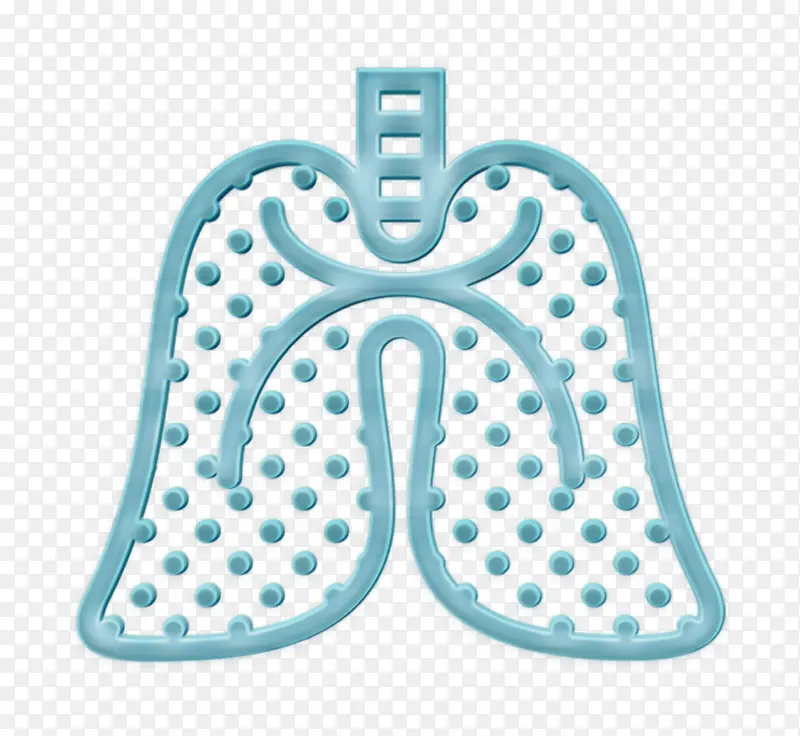 肺部图标 医疗器械图标 呼吸