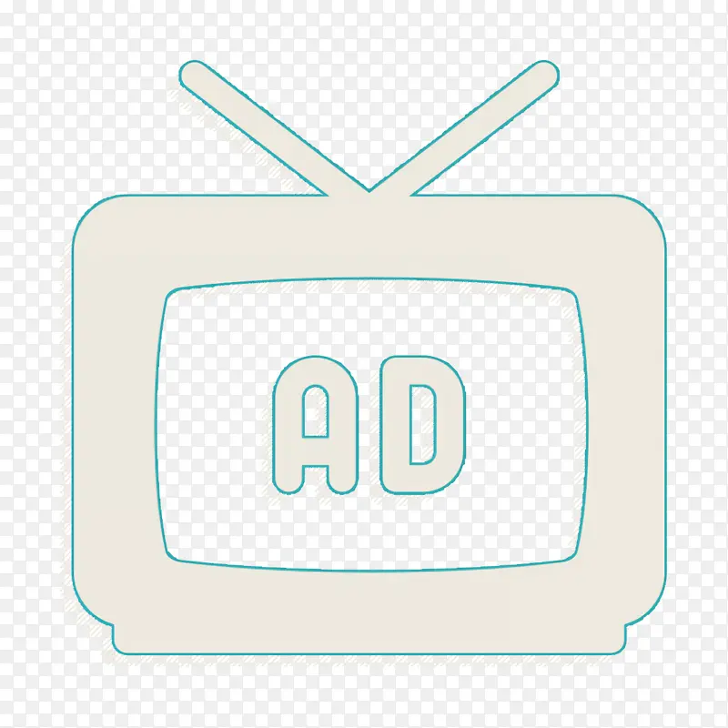 广告图标 电视图标 徽标