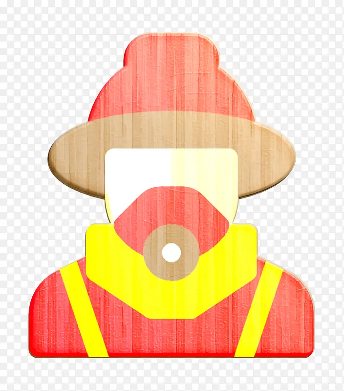 消防员图标 救援图标 帽子