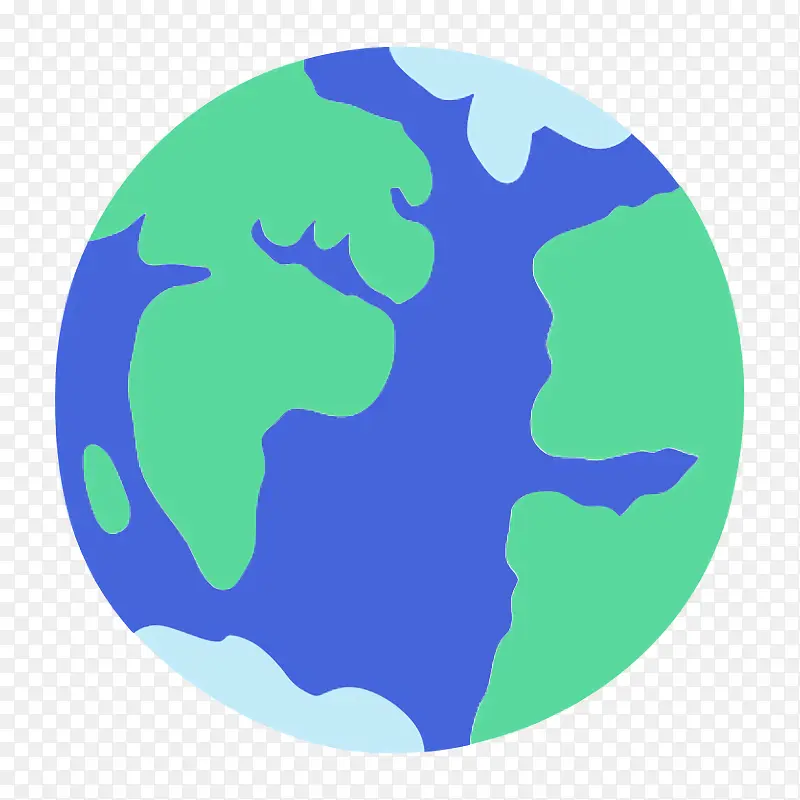 地球 圆形 绿色