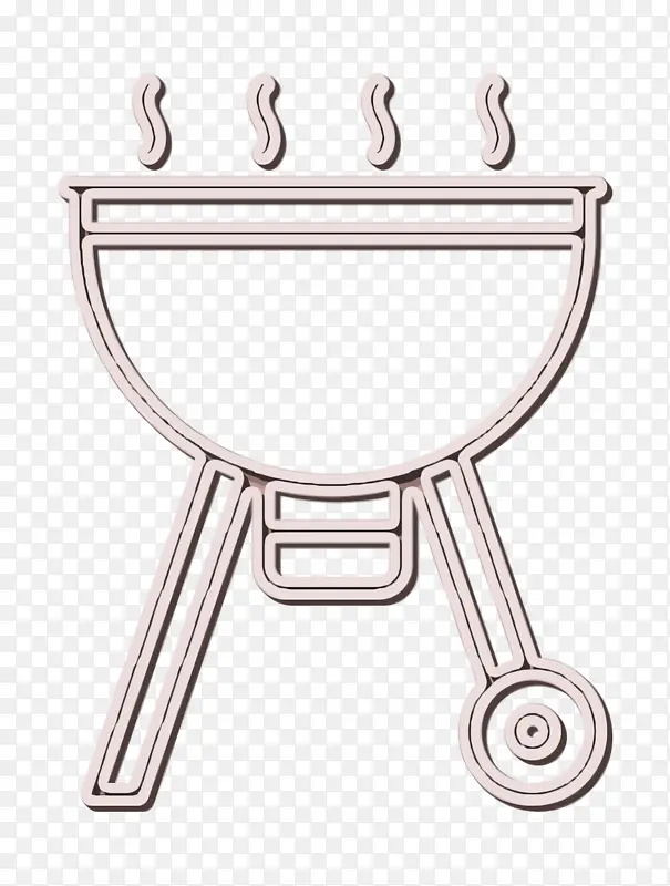 烧烤图标 烤箱图标 烤架图标