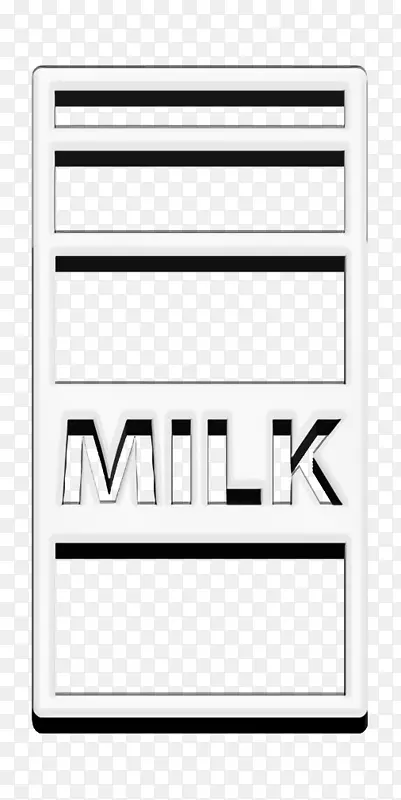 牛奶图标 牛奶盒图标 食物图标