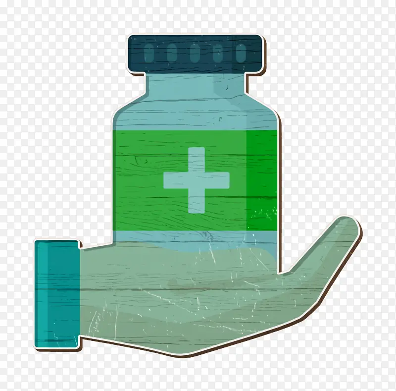 药物图标 绿色 服务