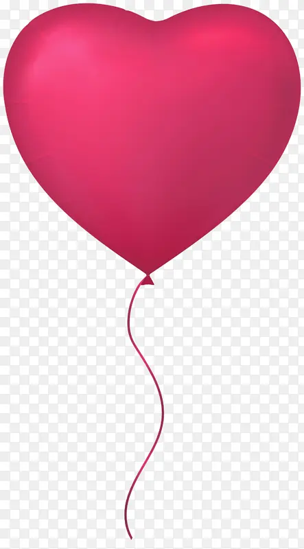 心脏 红色 气球