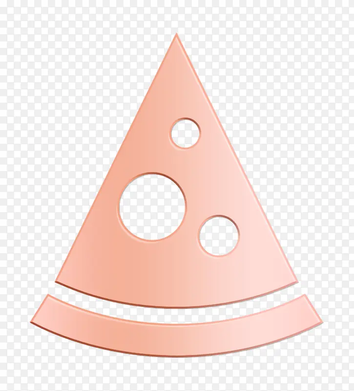 披萨图标 食物图标 三角形
