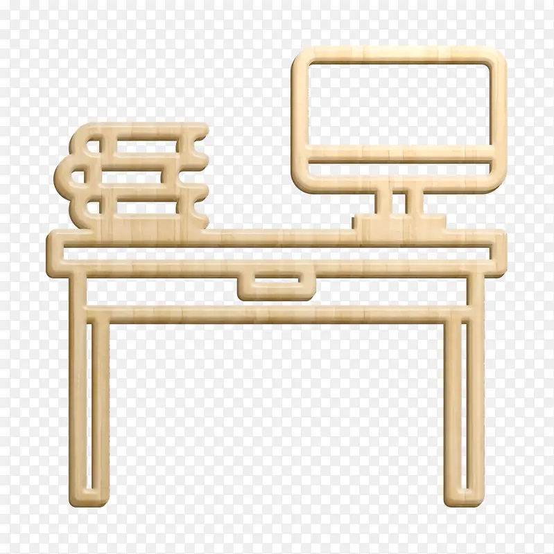 教育图标 办公桌图标 椅子