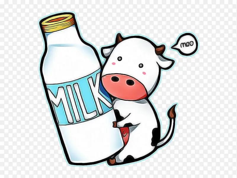 牛奶 卡通 奶牛