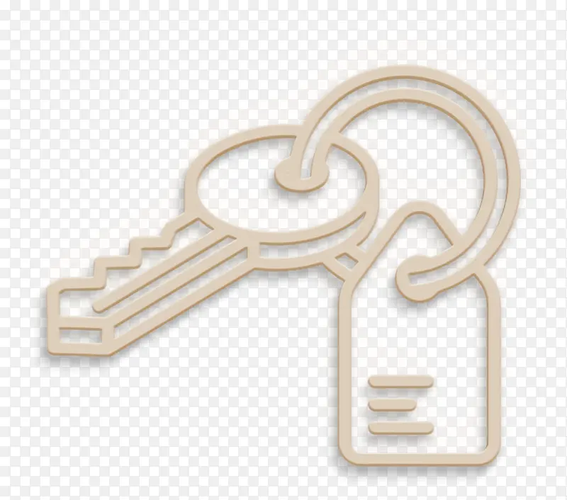 房屋钥匙图标 钥匙图标 房地产图标