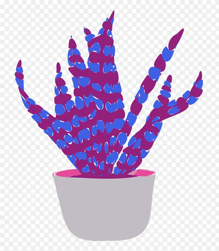 植物 紫色 花盆