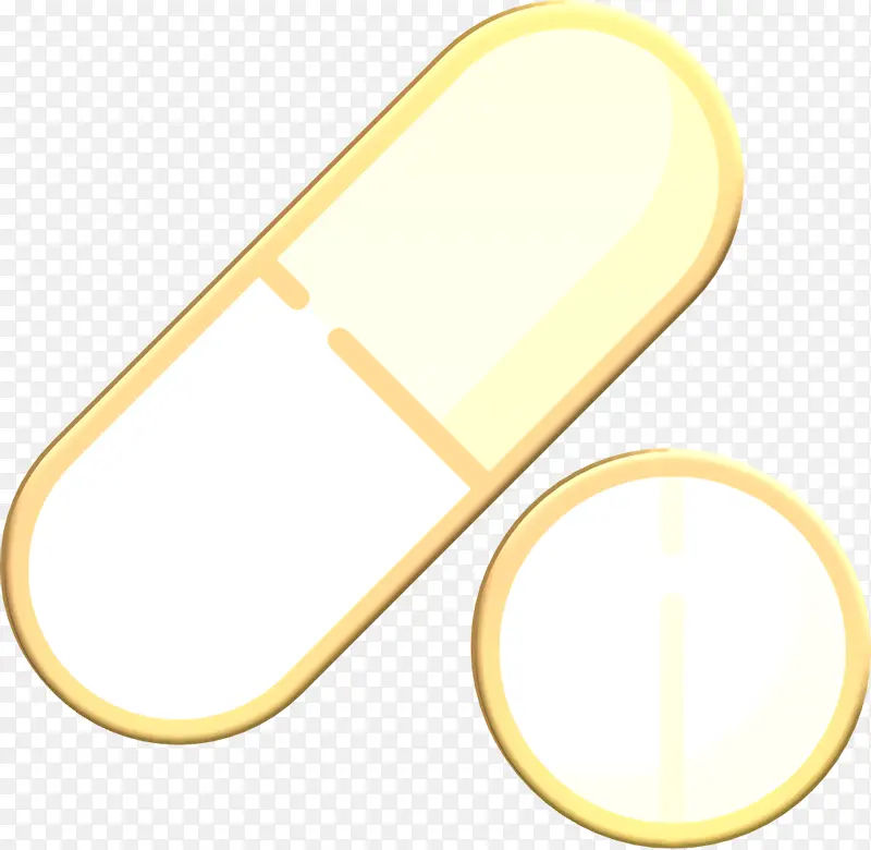 药物图标 黄色 仪表