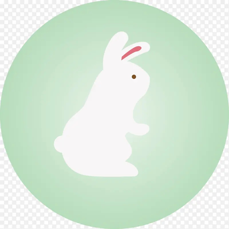 兔子 复活节兔子 绿色