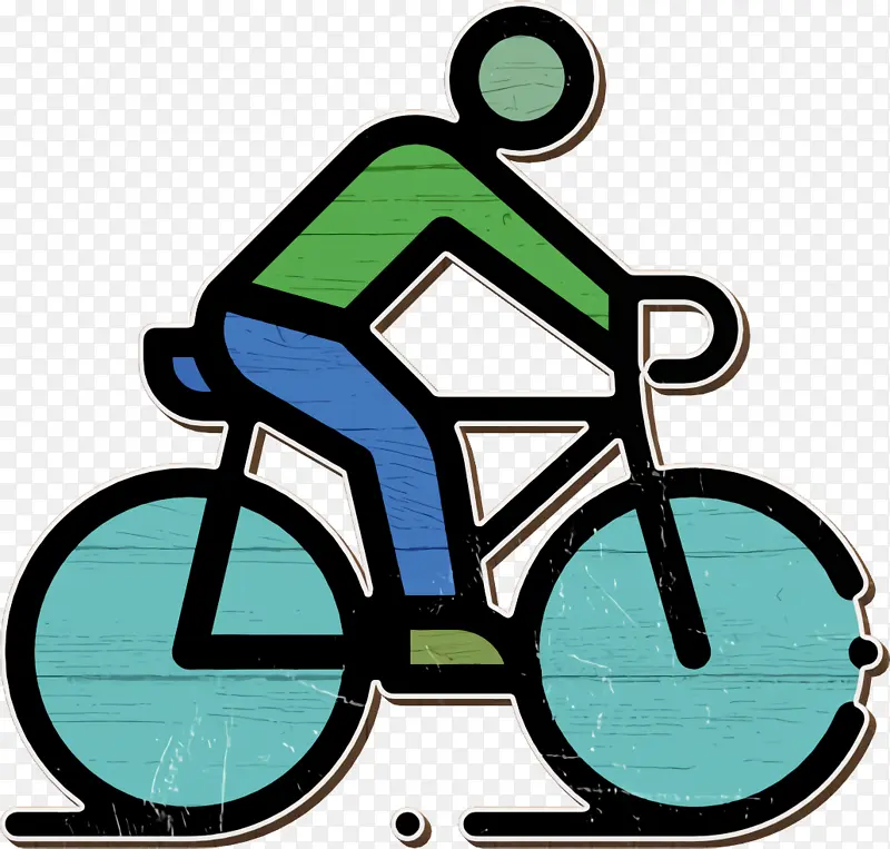 自行车图标 自行车 自行车车架