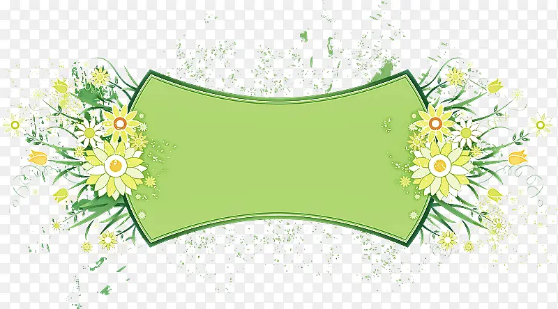 花卉设计 叶 绿