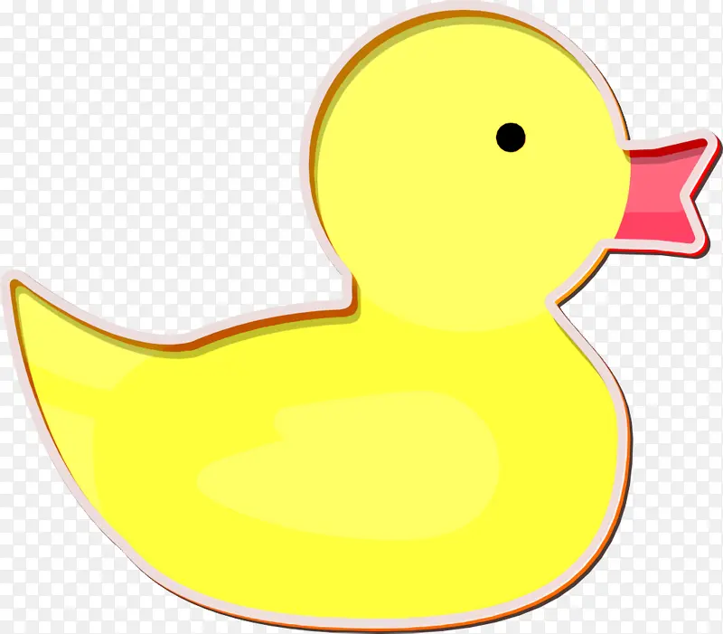 鸭子图标 鸭子 橡胶鸭