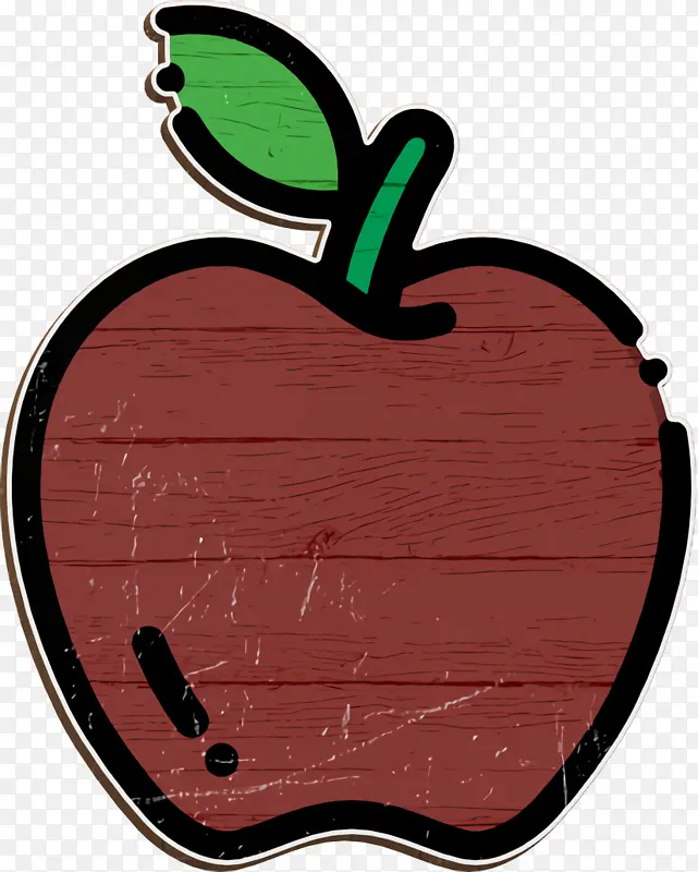 苹果图标 水果图标 水果蔬菜图标