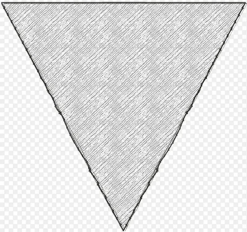 下箭头图标 三角形图标 黑白