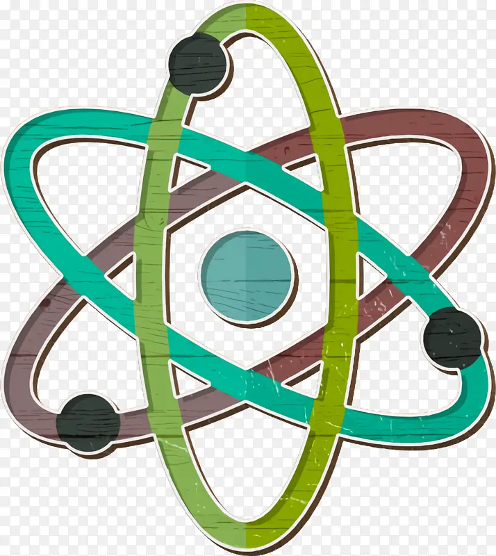 原子图标 物理图标 计算机