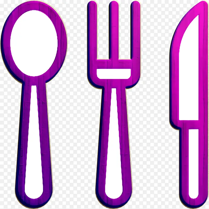 餐具图标 杂项元素图标 勺子图标