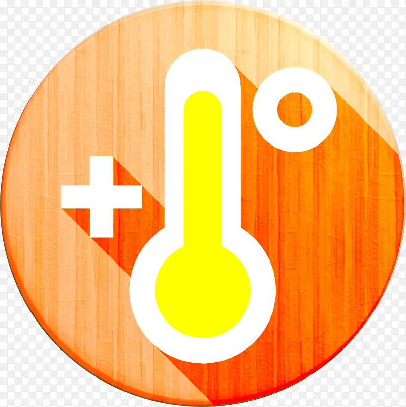高温图标 天气图标 徽标