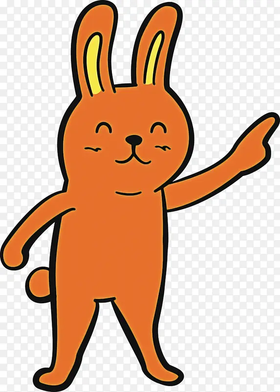 卡通兔子 可爱的兔子 金克斯先生