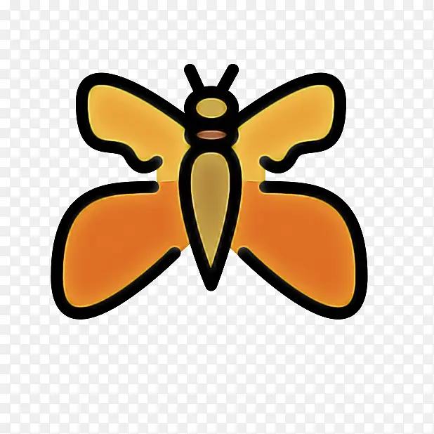 蝴蝶 表情符号 昆虫
