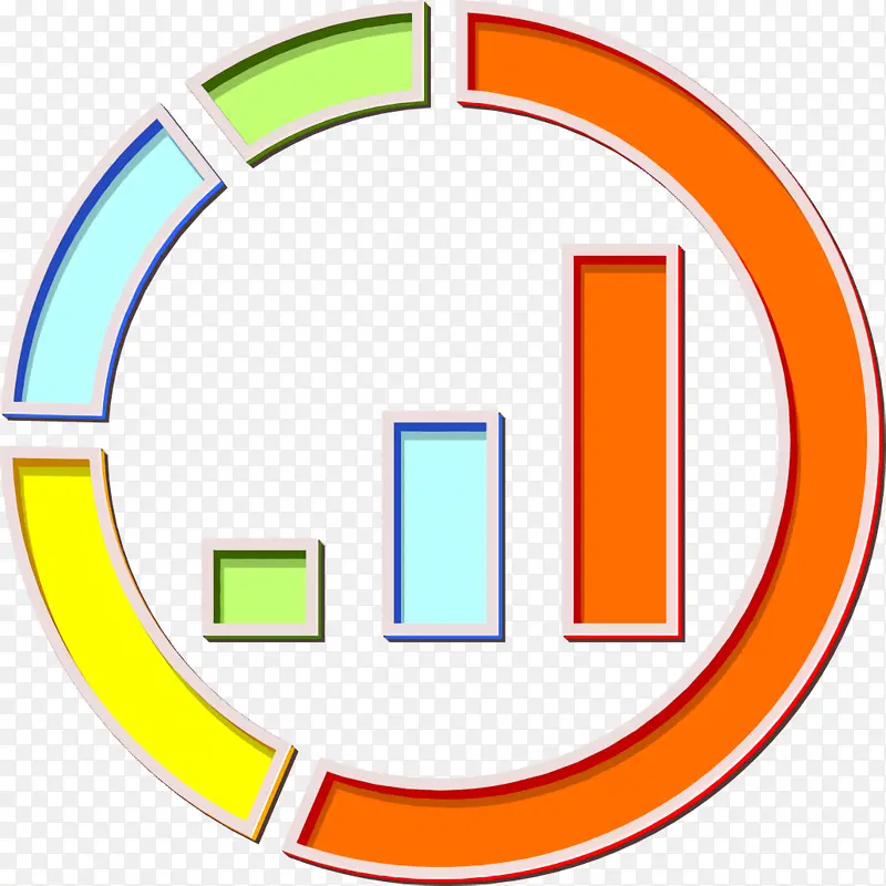 条形图图标 图表图标 搜索引擎优化和网络图标