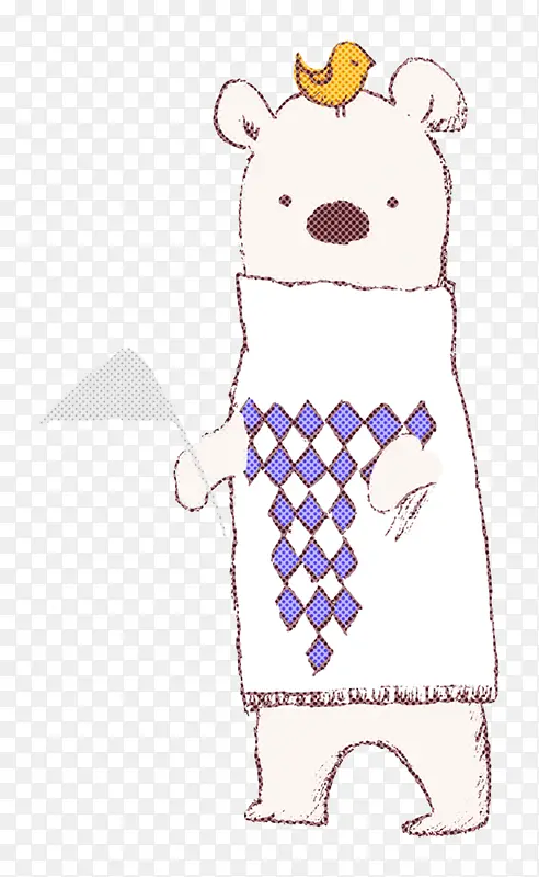 熊 纺织品 服装