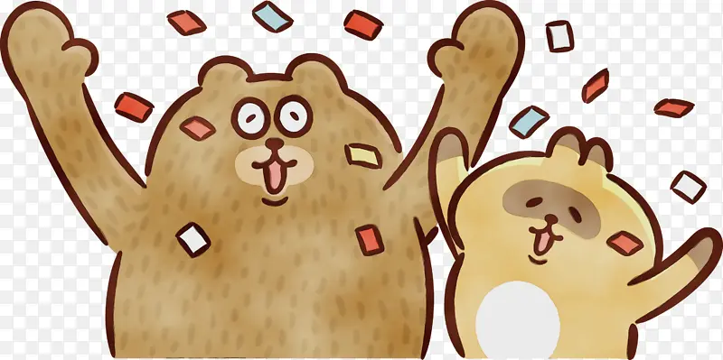 祝贺 水彩 颜料