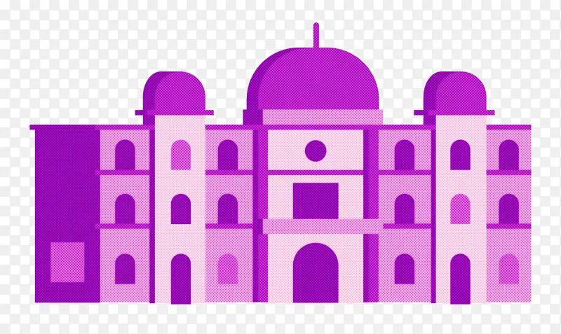 紫色 长方形 粉色