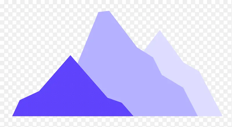 山脉 三角形 金字塔