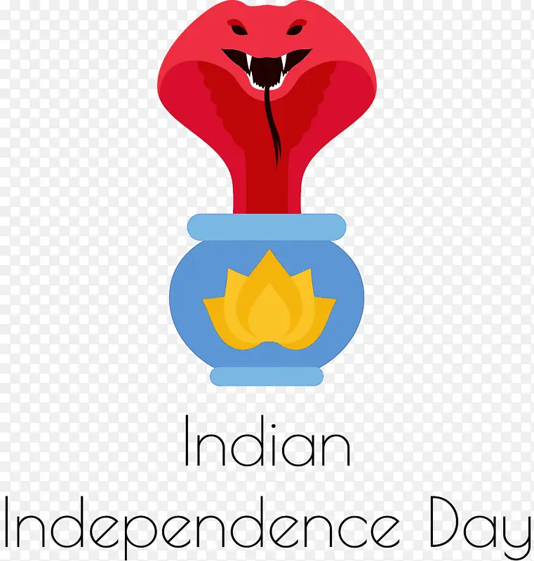 印度独立日 标志 线条