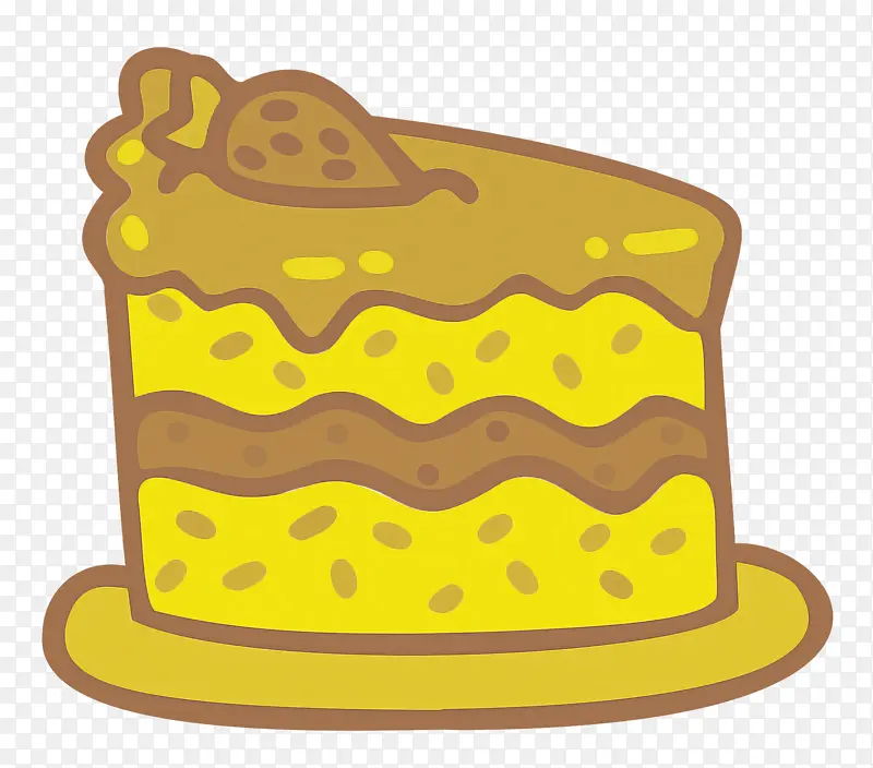 甜点 蛋糕 黄色