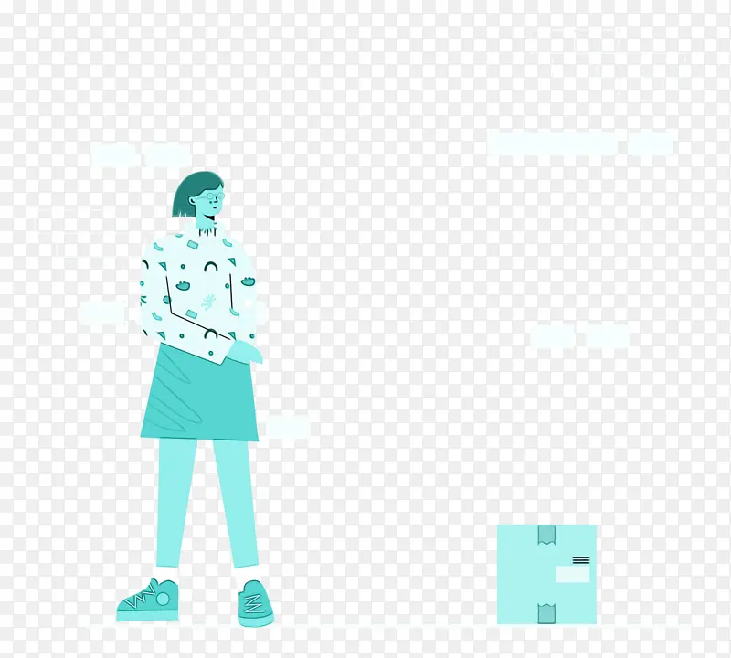 卡通人物 人物 女人