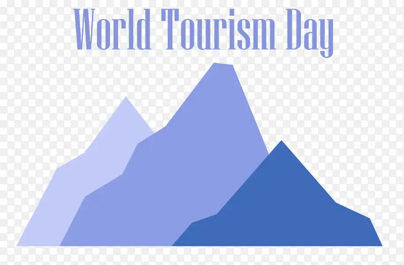世界旅游日 徽标 线条