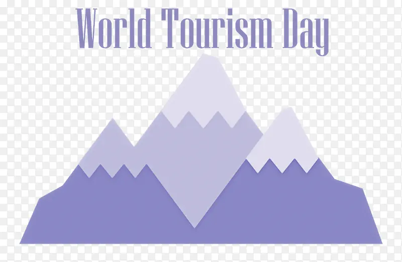 世界旅游日 三角形 标志