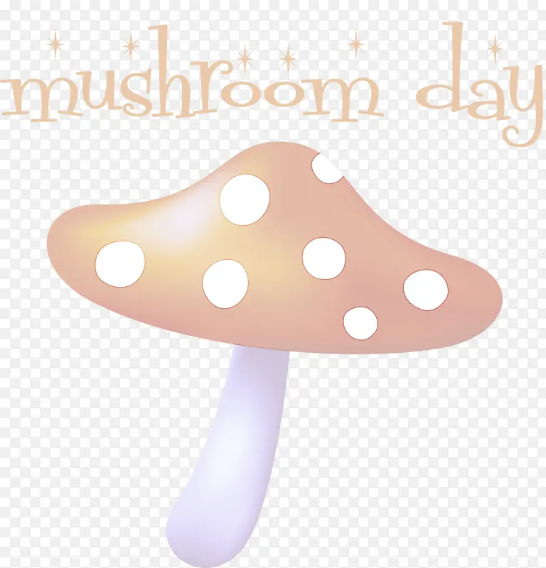 蘑菇 紫色 米色