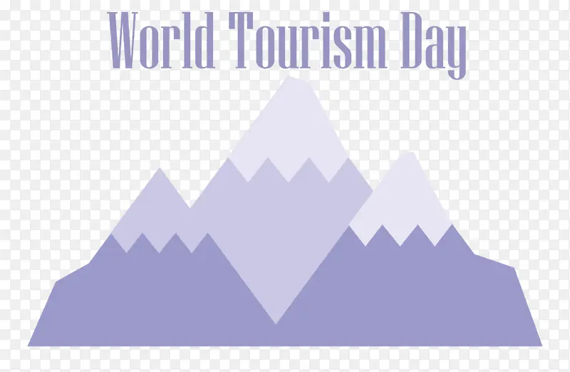 世界旅游日 徽标 三角形