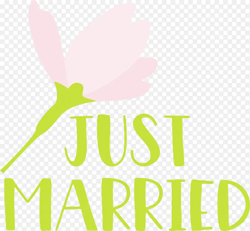 刚刚结婚 婚礼 花