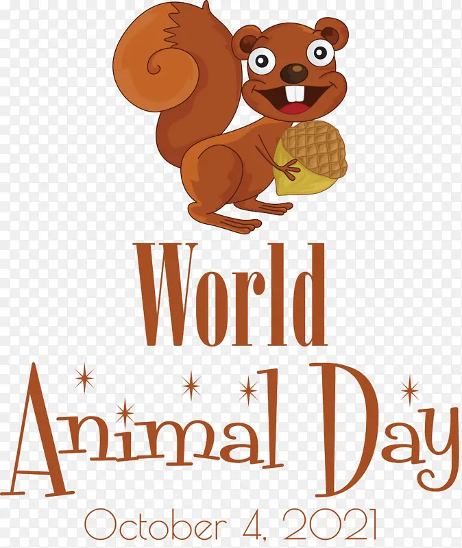 世界动物日 动物日 标志