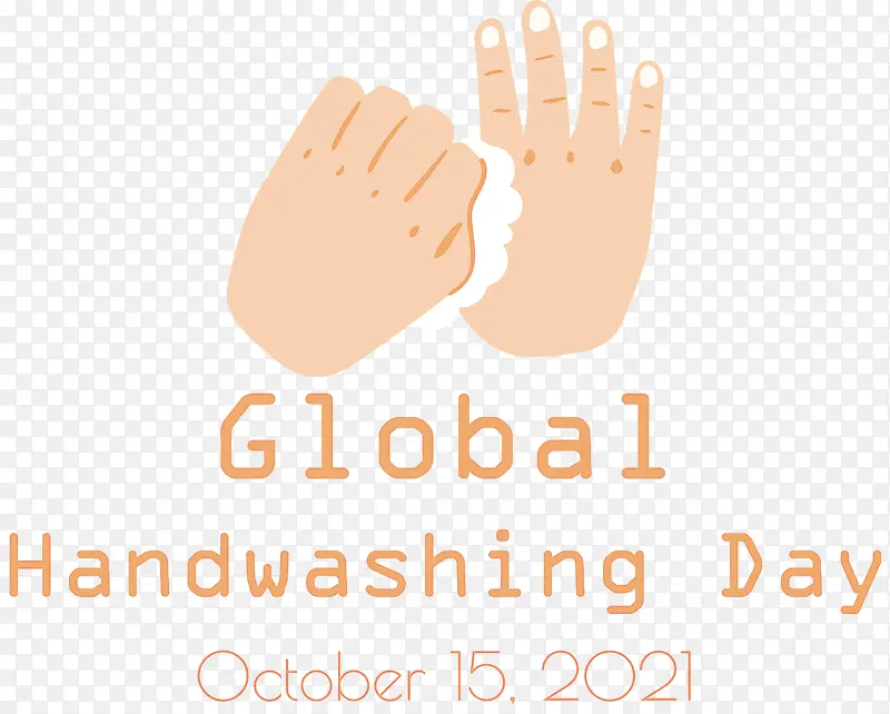全球洗手日 洗手 手模型