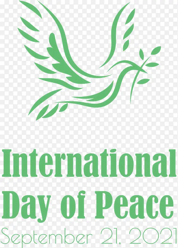 国际和平日 和平日 叶子