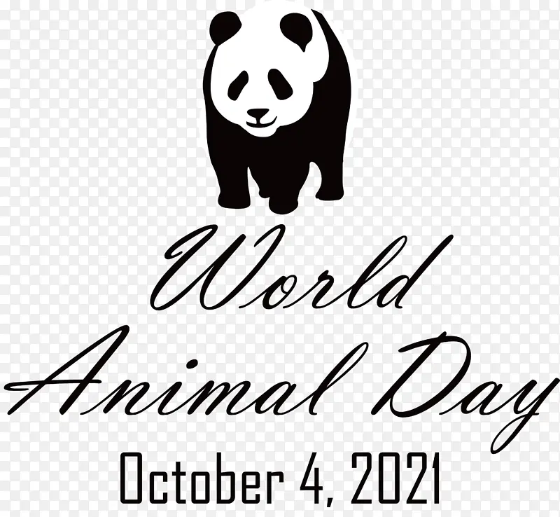 世界动物日 动物日 商标