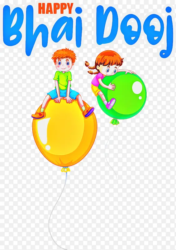 卡通 线条 气球