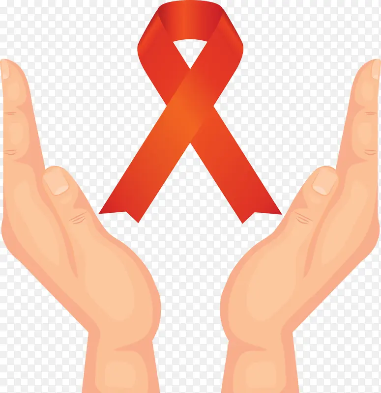 世界艾滋病日 红丝带 世界自闭症意识日