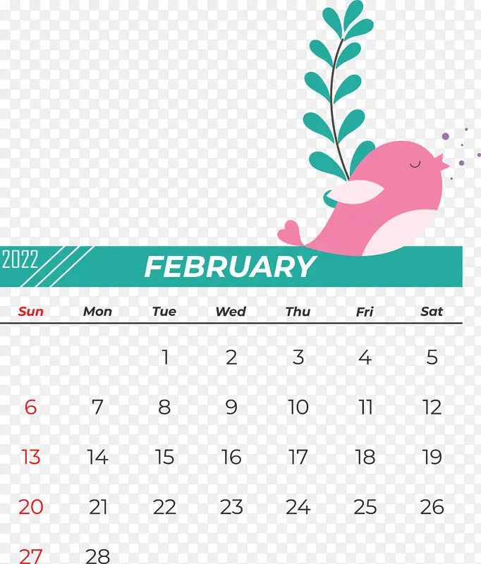 一月 绘画 日历